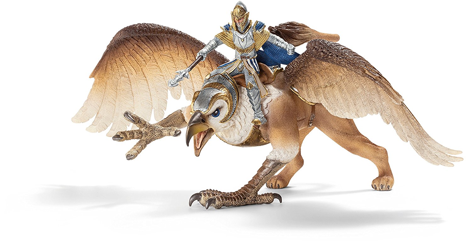 Игровой набор Schleich рыцарь ордена грифона на грифоне 70107