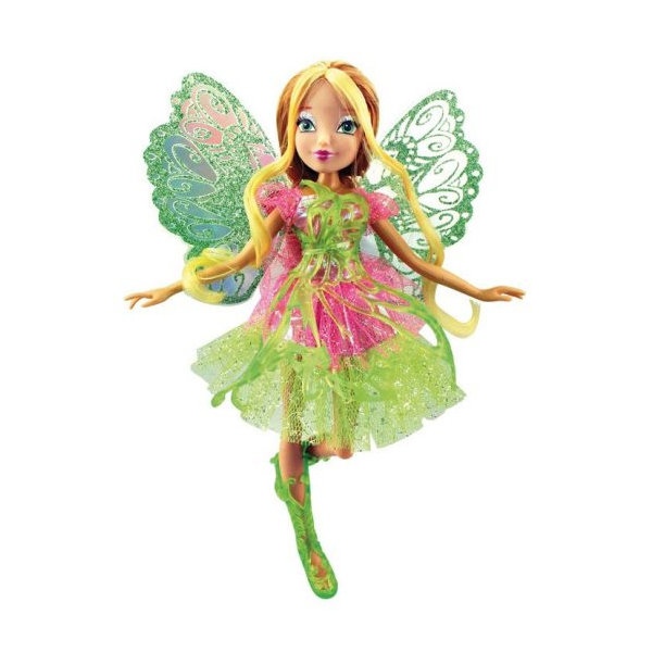 Кукла winx club баттерфликс 2 двойные крылья flora